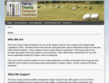 Tablet Screenshot of curryccc.org